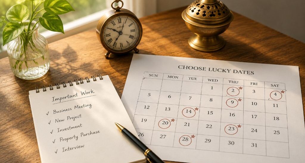 How to Choose Lucky Dates for Important Work
