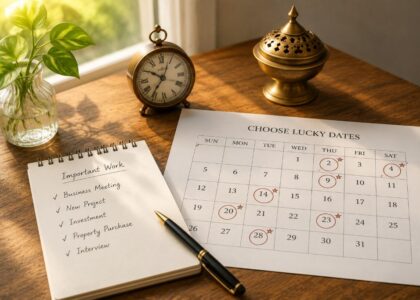 How to Choose Lucky Dates for Important Work